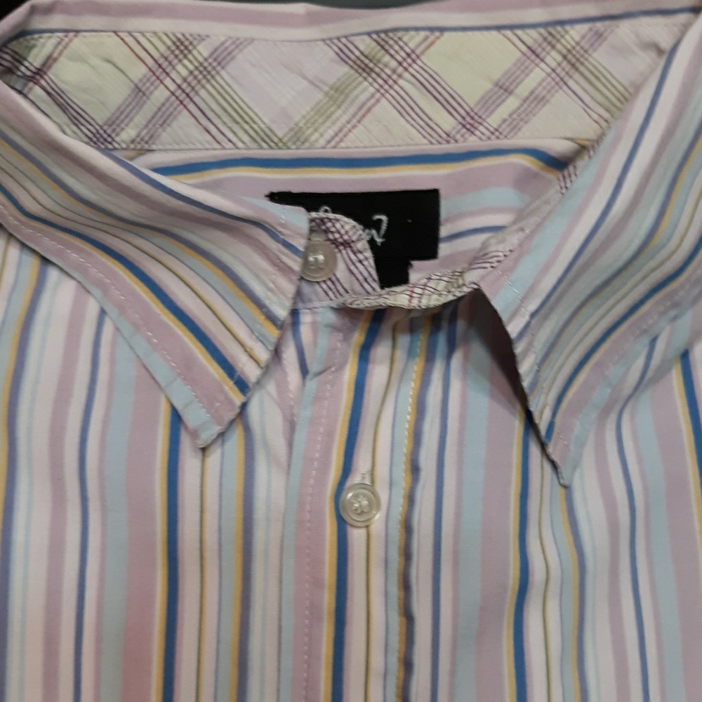 Seven7 flip cuff long sleeve button down XL